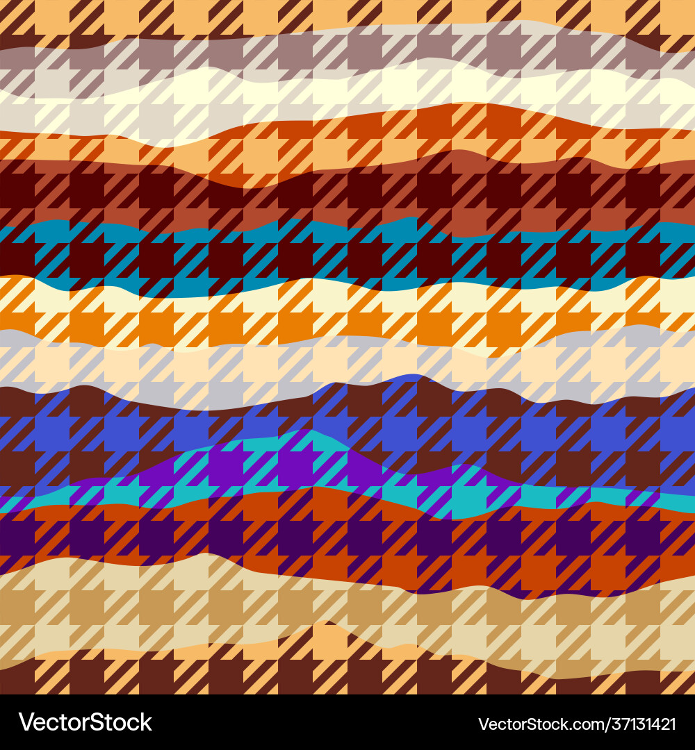 Patchwork textile pattern seamless quilting Vector Image