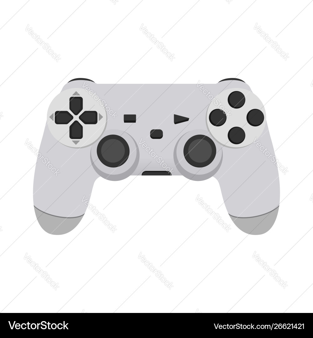 Realistische mock-up moderne Spielsteuerungen Gamepad Realistische mock-up moderne Spielsteuerungen Gamepad vektorbild