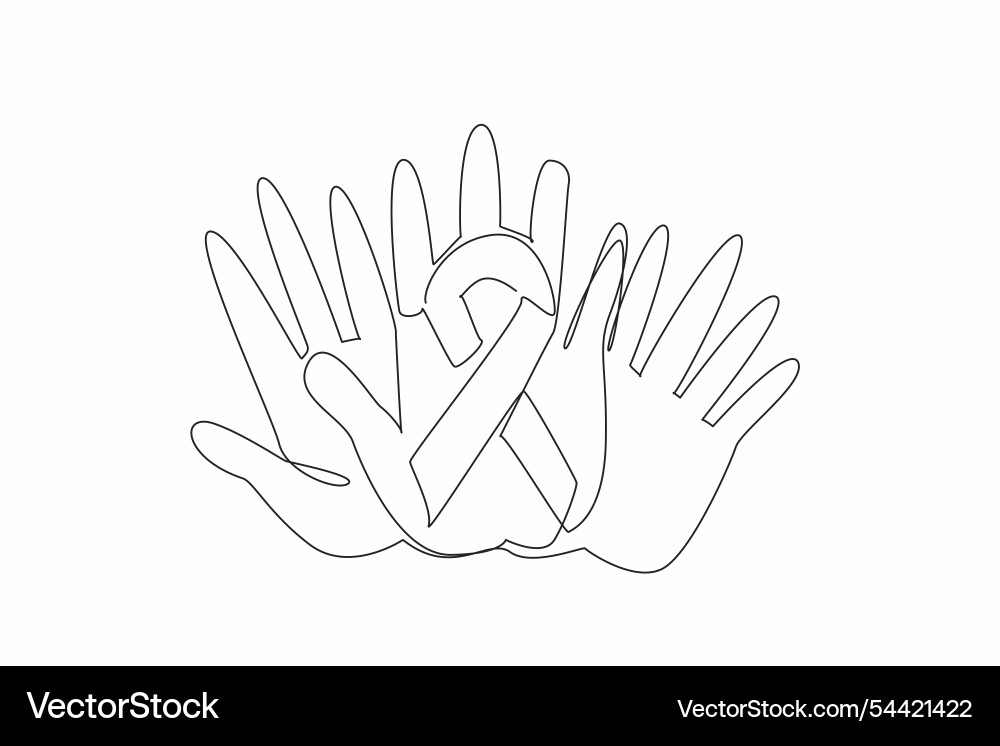 Continuous one line drawing three overlapping Continuous one line drawing three overlapping vector image