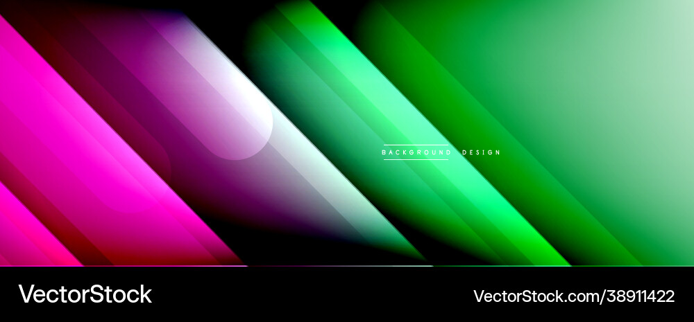Dynamic lines abstract background 3d shadow Vector Image