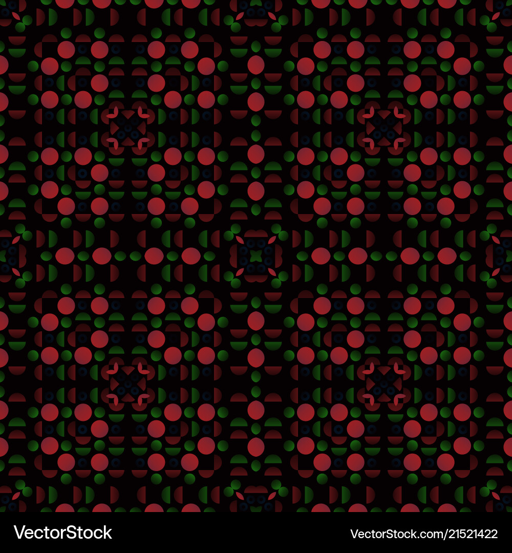 Gradient square seamless pattern vector image