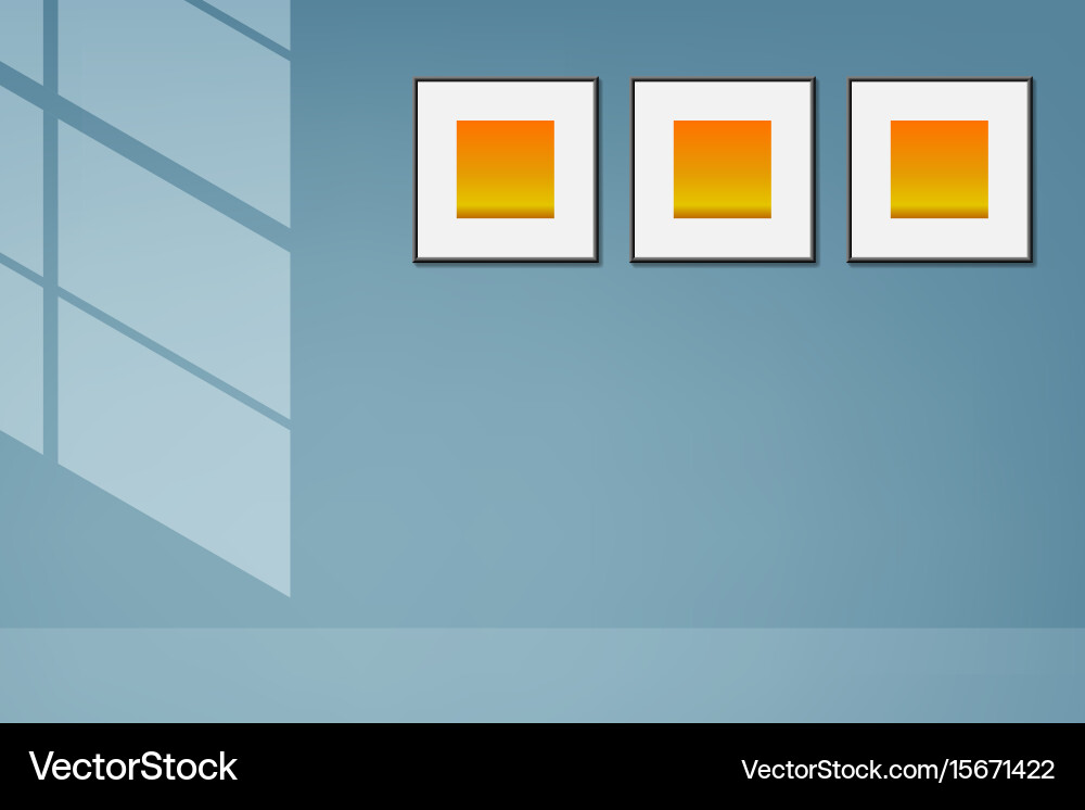 Light and shadow vector image