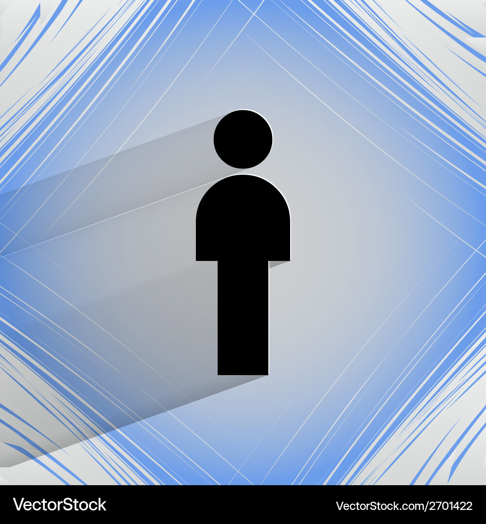 Man restroom flat modern web design Vector Image
