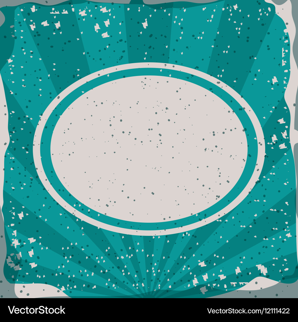Retro background with label design vector image