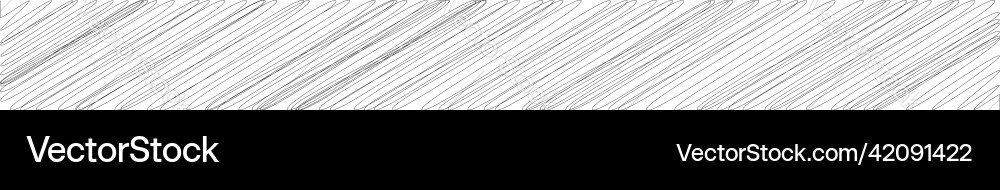 Scribble sketch lines rectangle plane squiggly vector image