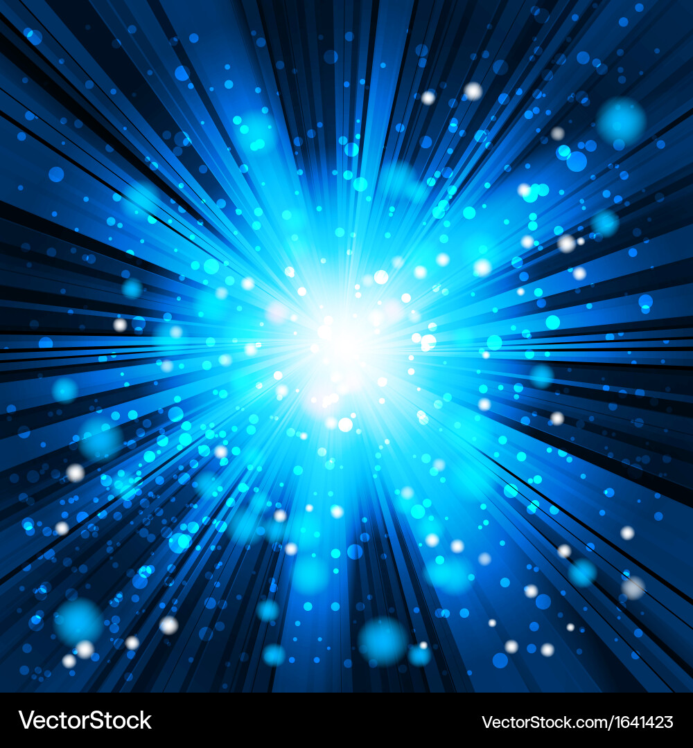 Abstract background with colored lines and light Vector Image