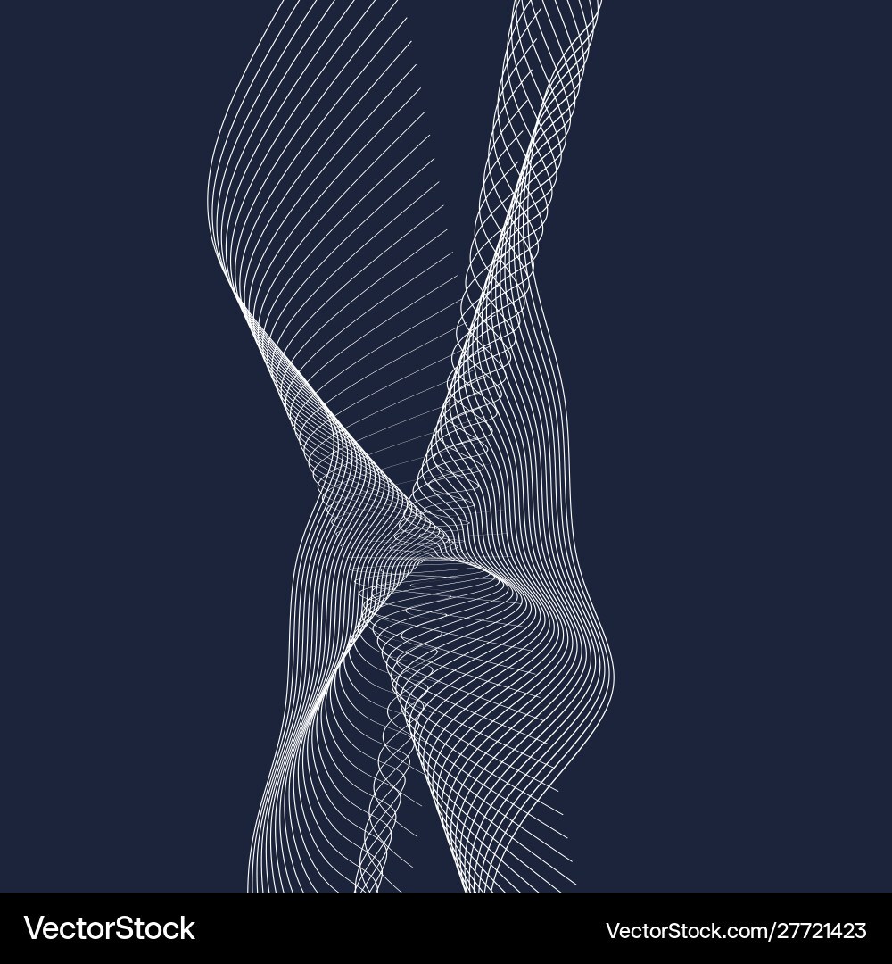 Abstract Line Pattern Background vector image