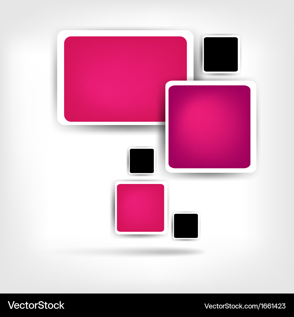 Background with abstract blank for text vector image