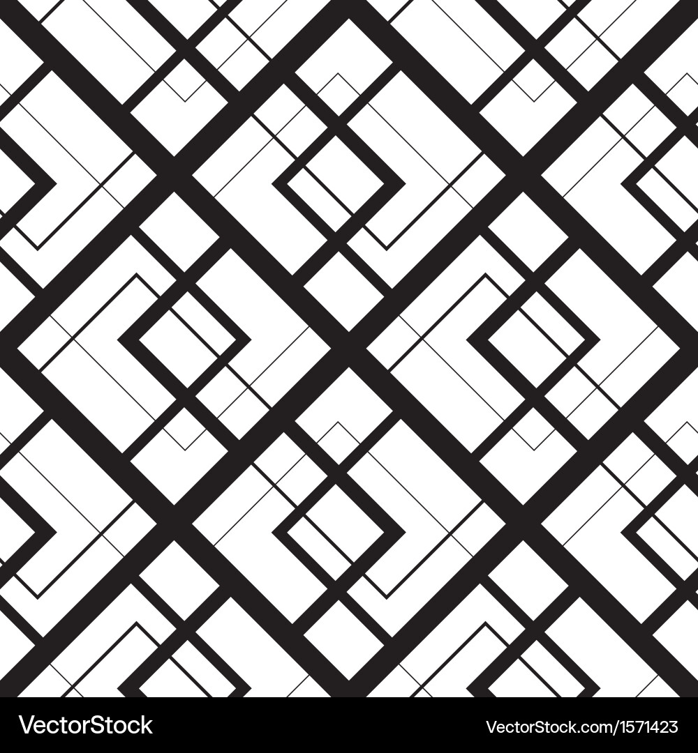 Geometric Square Pattern Vector Image