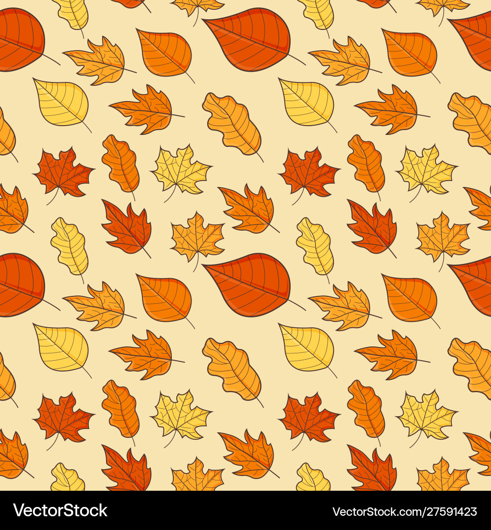 Leaf concept pattern fall and autumn symbol Leaf concept pattern fall and autumn symbol vector image