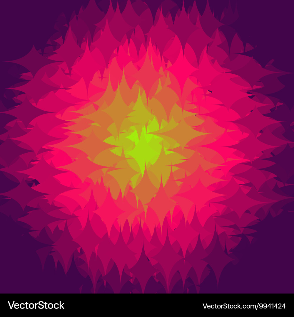 Abstract gradation design shapes background Vector Image