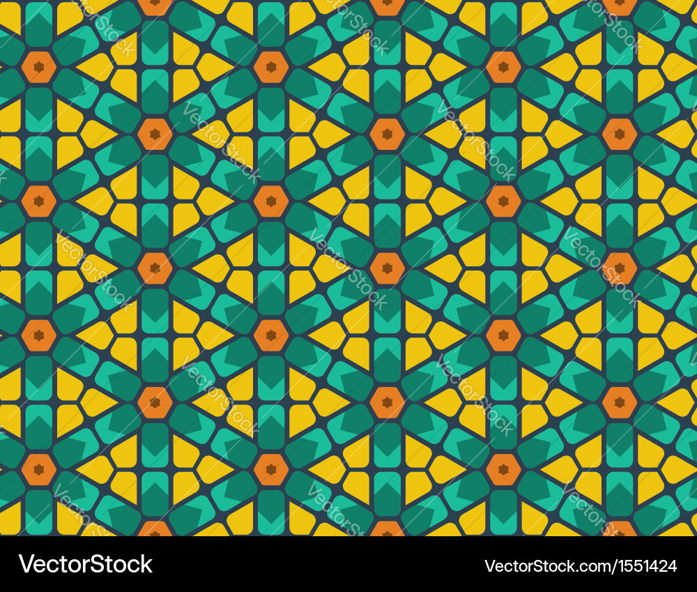 Seamless pattern vector image