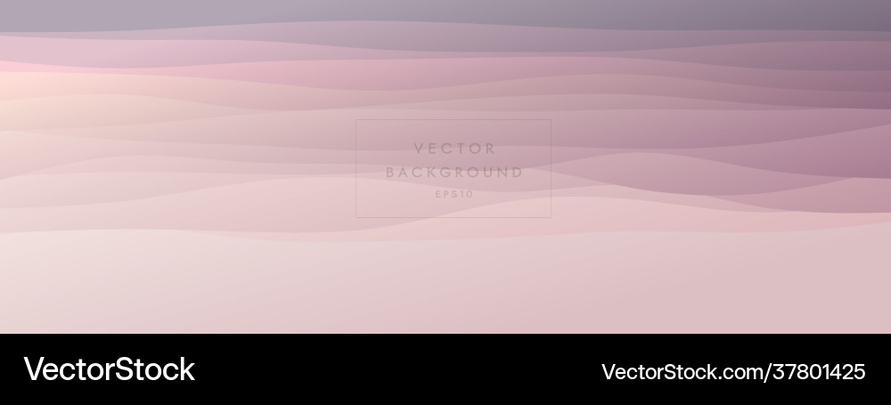 Abstract waves fluid shape levels background vector image