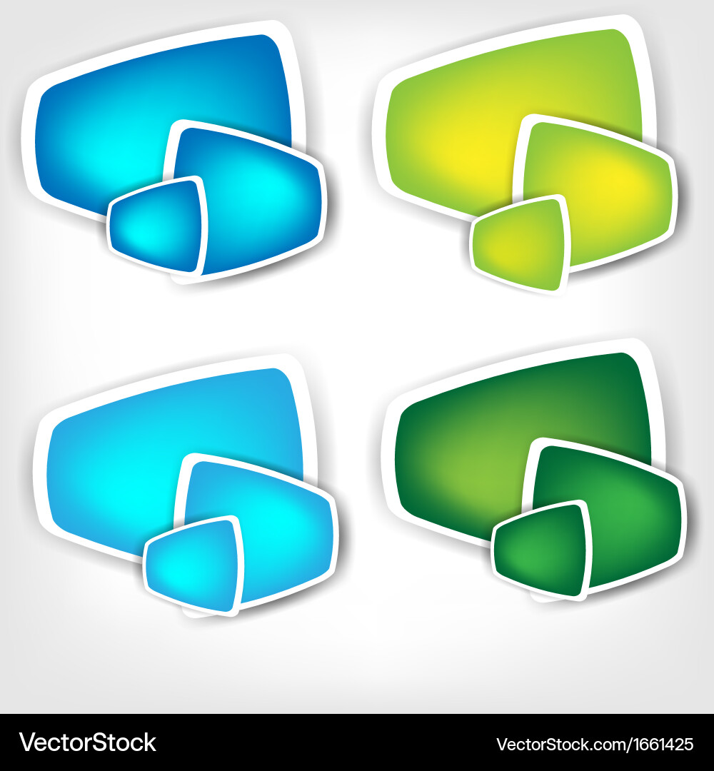 Background with abstract blank for text vector image