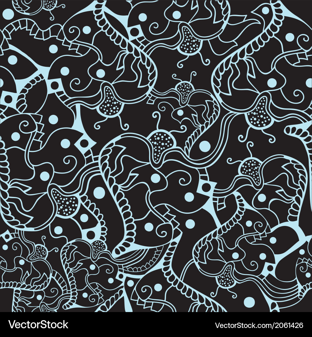 Abstract design seamless pattern Vector Image