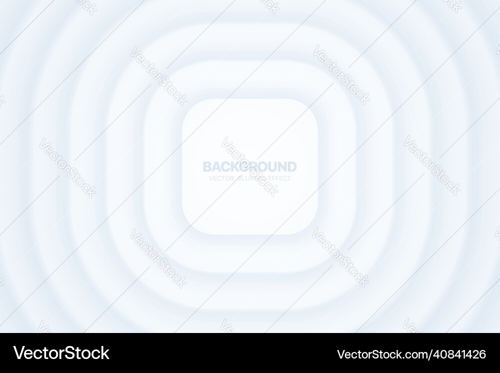 Morphism material design rounded square 3d Morphism material design rounded square 3d vector image