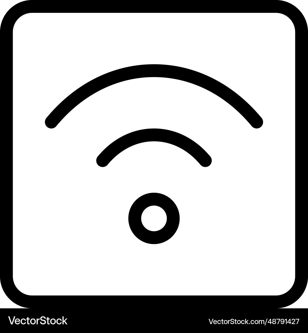 Funkverbindung zum Senden von Daten oder Signalen vektorbild