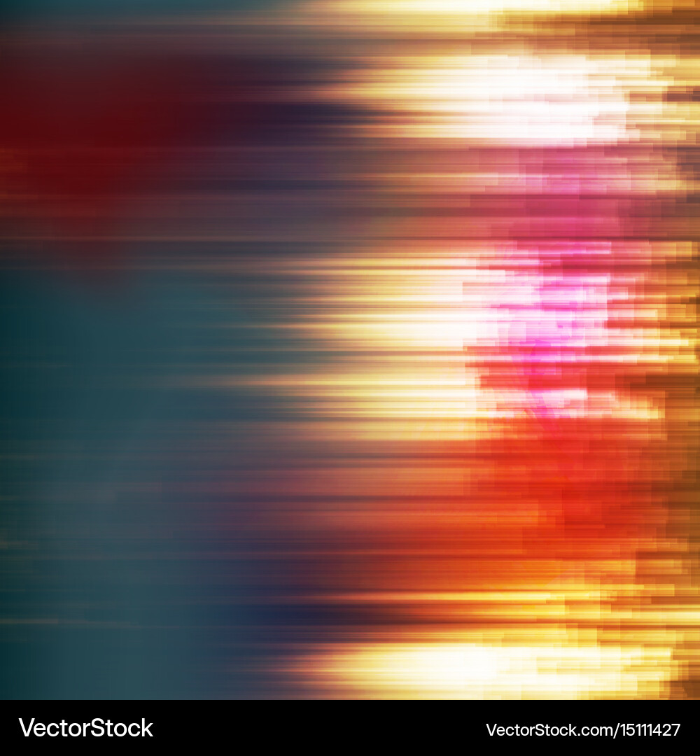Glitch background digital signal error vector image