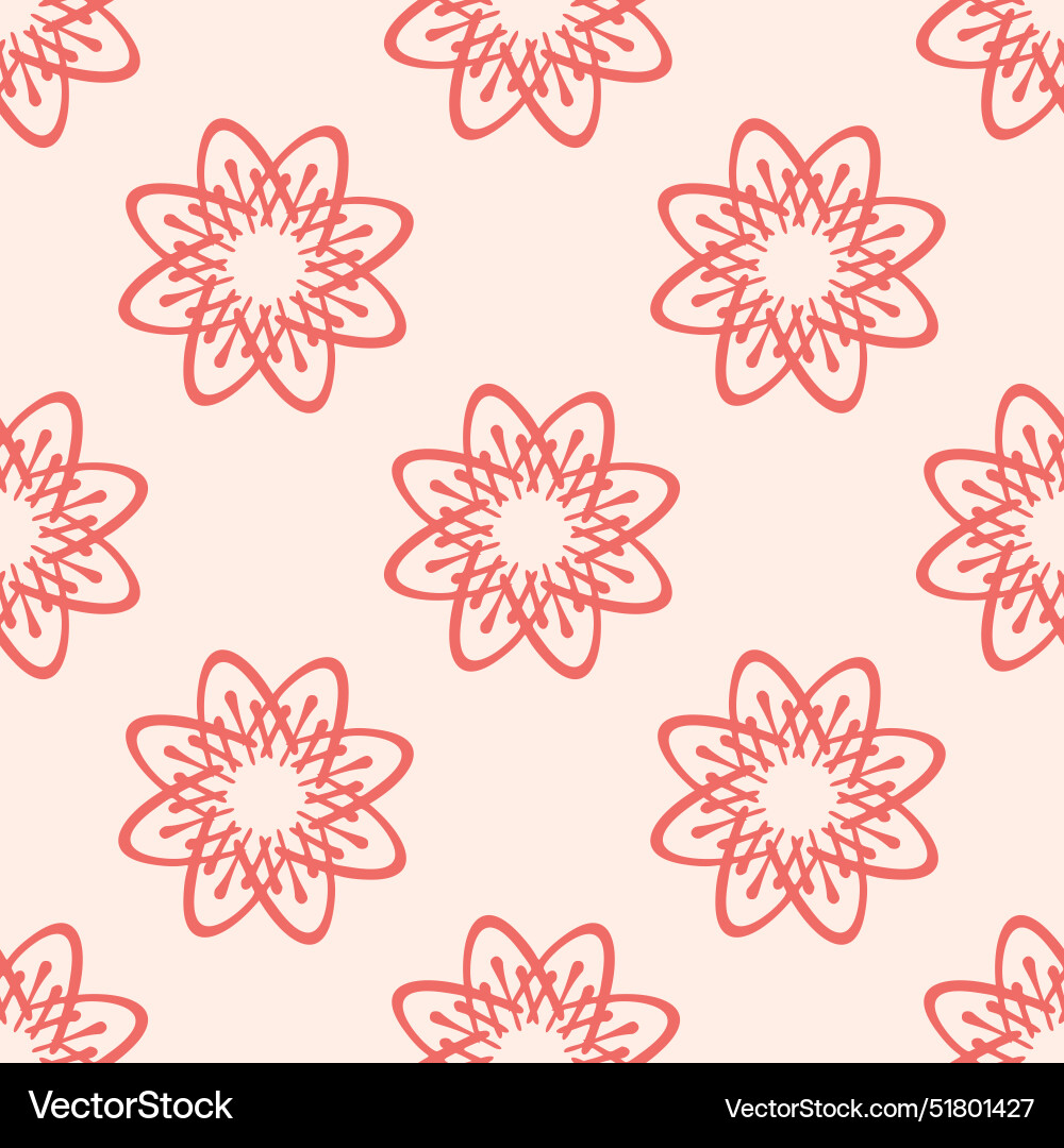 Peach fuzz botanical texture background vector image