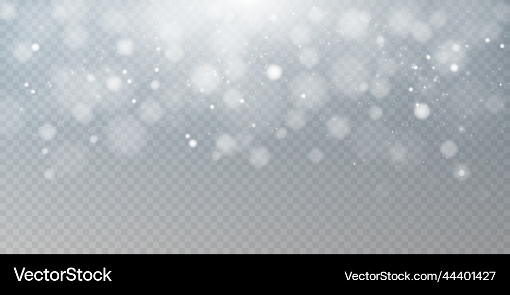 Shining bokeh isolated on transparent background Shining bokeh isolated on transparent background vector image