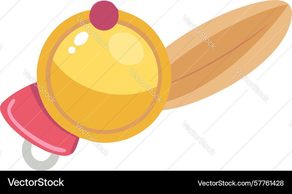 Abstract bell element design design generative ai vector image