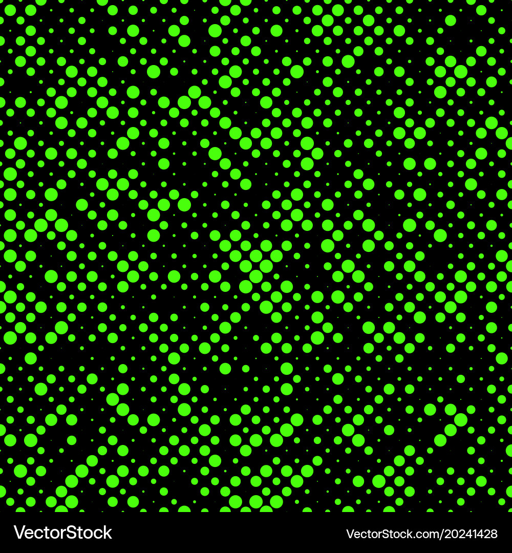 Abstract random halftone dotted background vector image