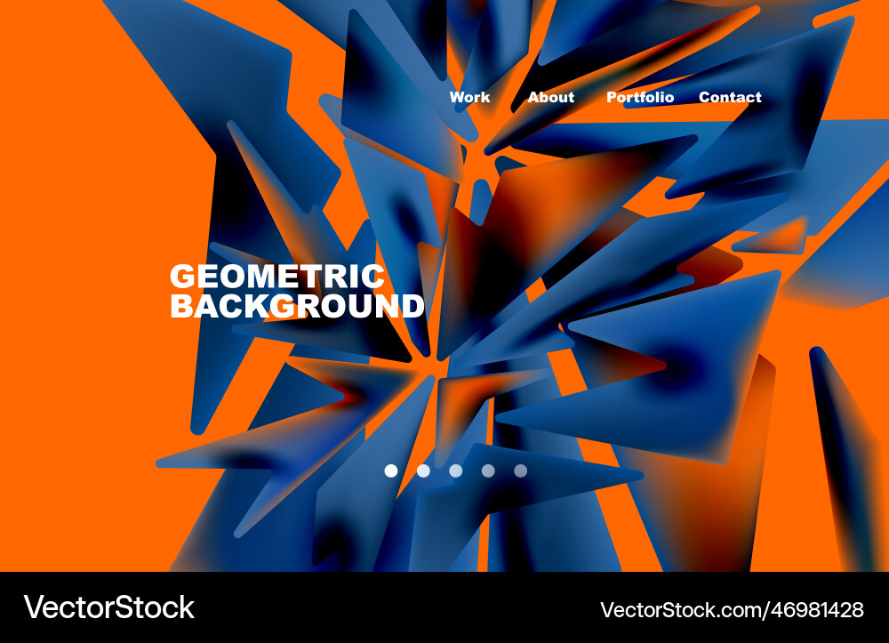 Shards shape composition abstract background web Shards shape composition abstract background web Vector Image