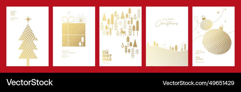 Merry christmas and happy new year Merry christmas and happy new year vector image