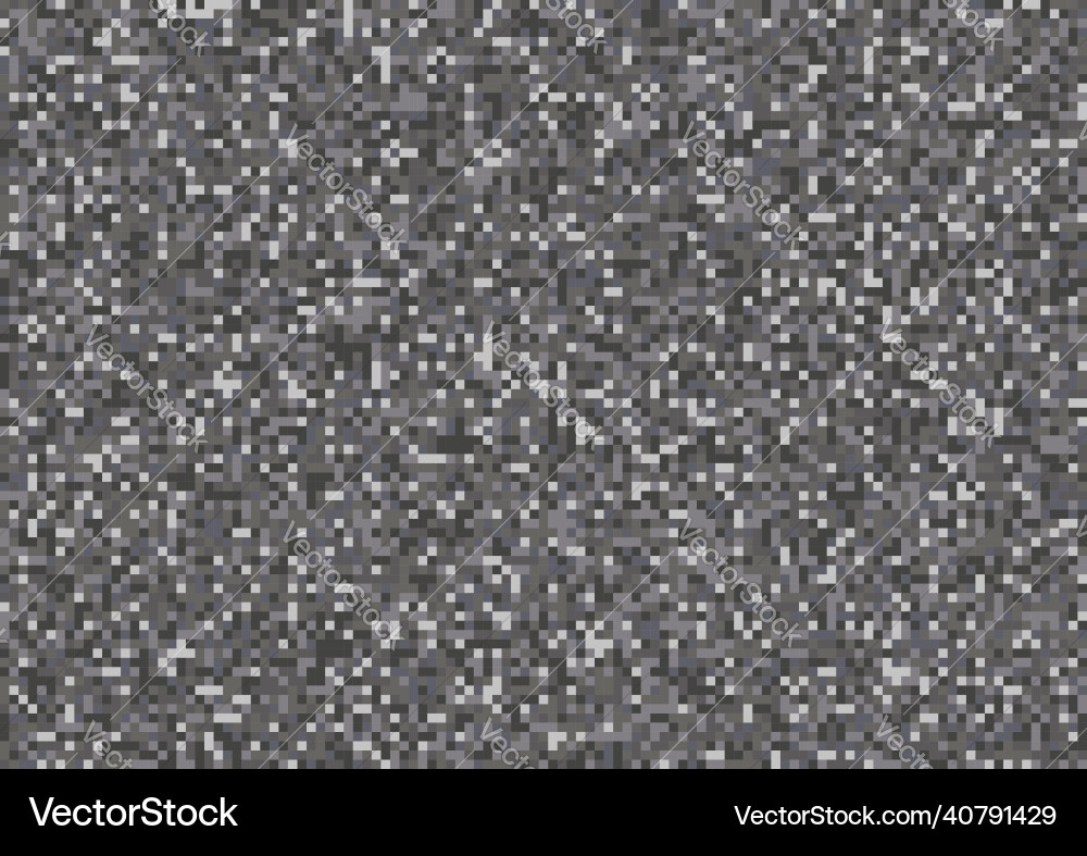 Noise effect seamless pattern monochrome pixel Noise effect seamless pattern monochrome pixel vector image