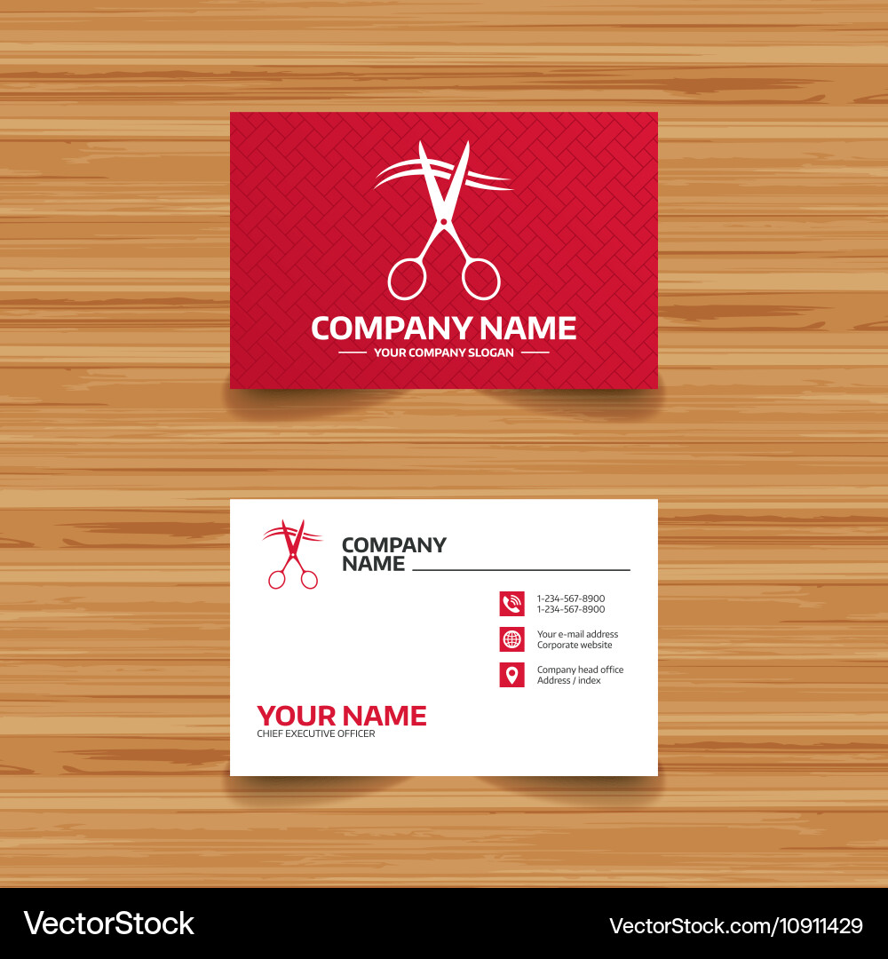 Scissors cut hair sign icon hairdresser symbol vector image