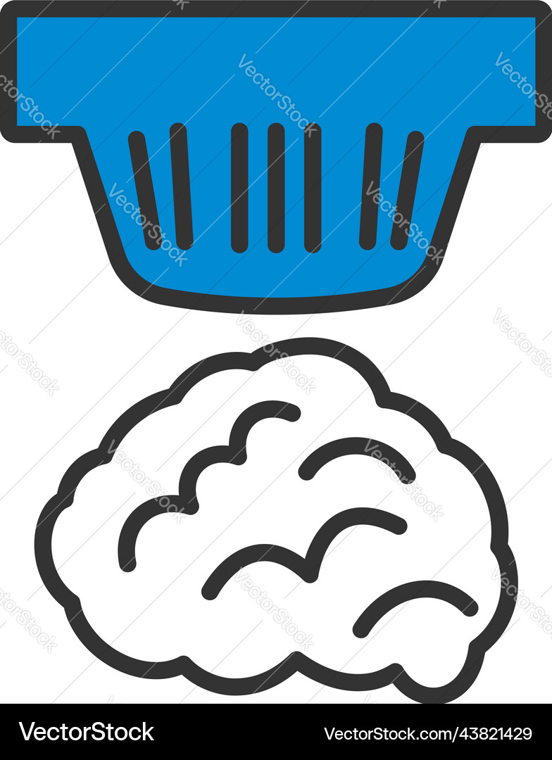 Smoke sensor icon Royalty Free Vector Image - VectorStock
