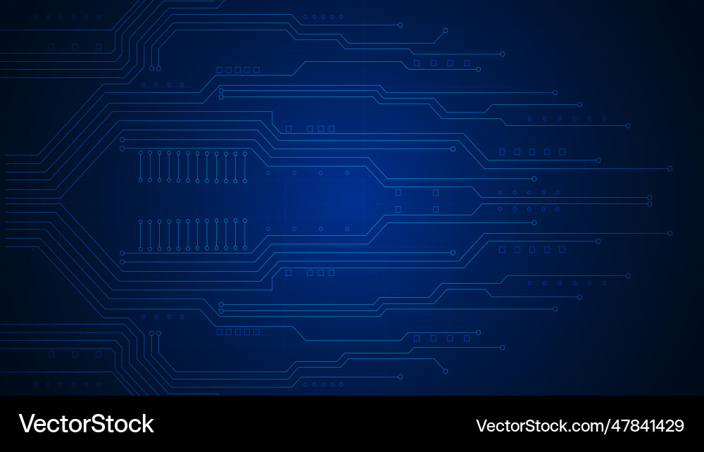 Technology background with hi-tech digital data Technology background with hi-tech digital data vector image