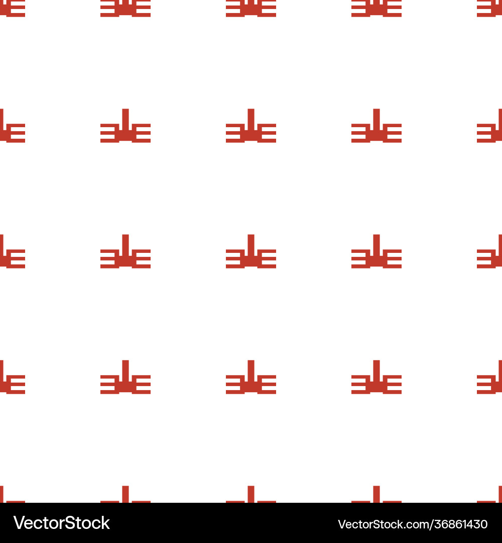 Building icon pattern seamless white background vector image