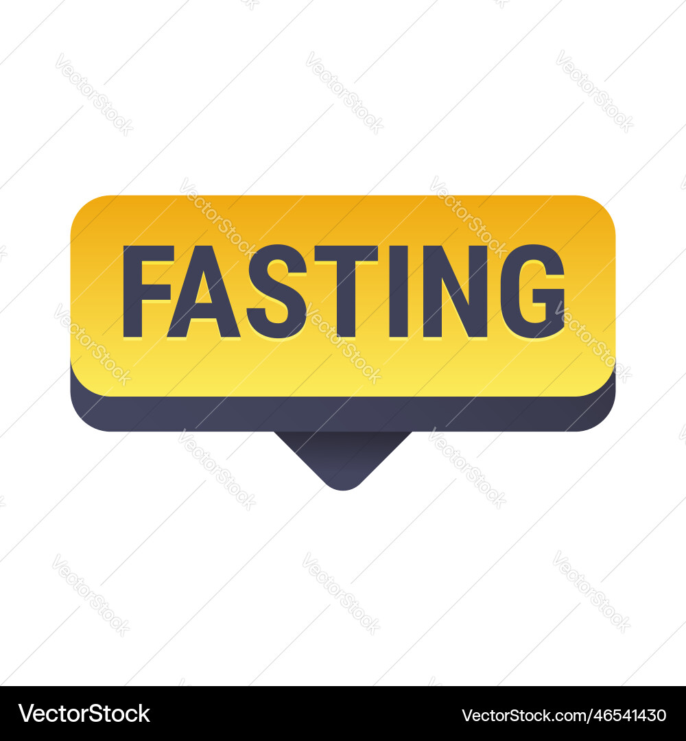 Fasting made easy learn the best tips and tricks vector image