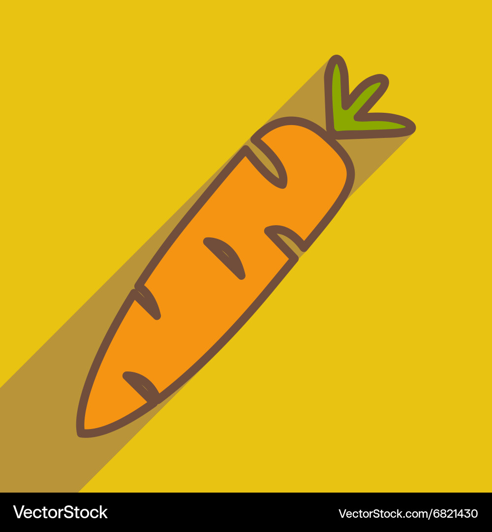 Flat with shadow icon and mobile application Vector Image