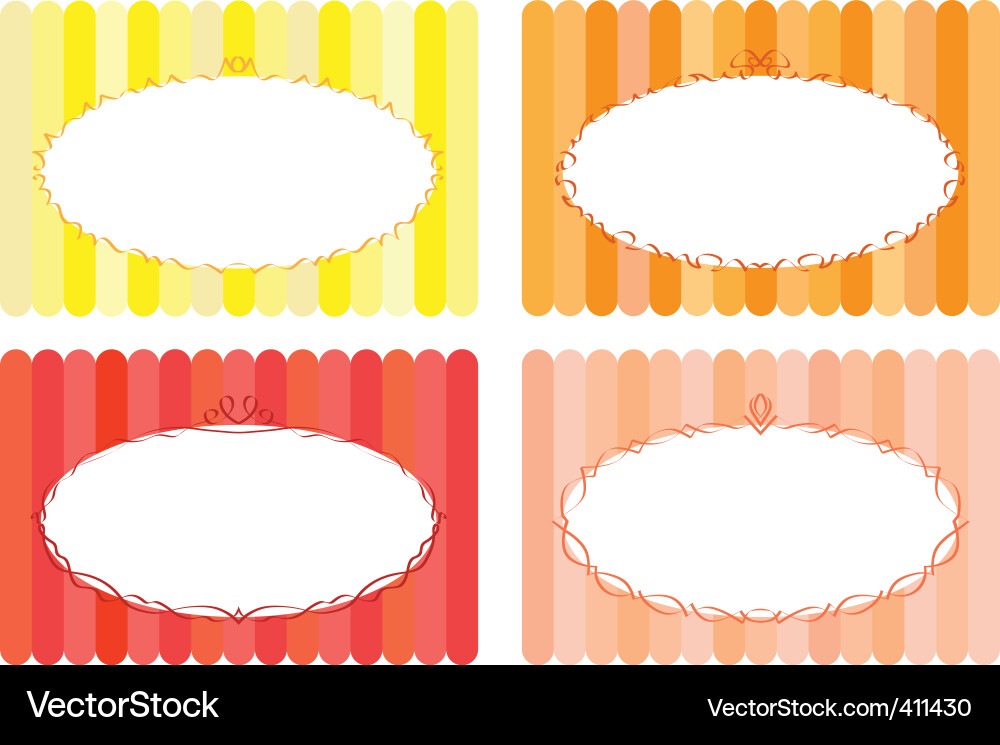 Label set Vector Image
