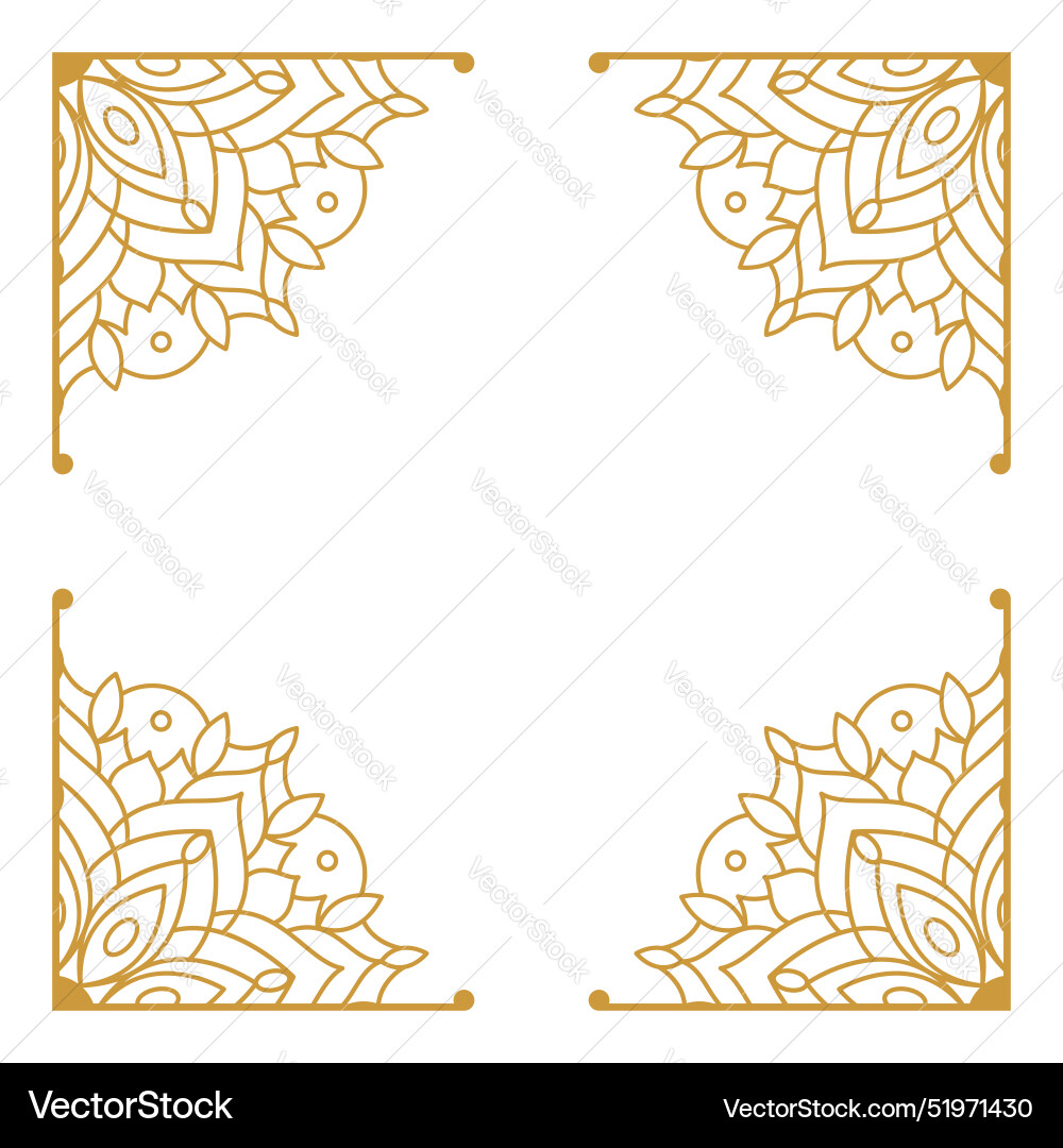 Mandala design element collection set Mandala design element collection set Vector Image