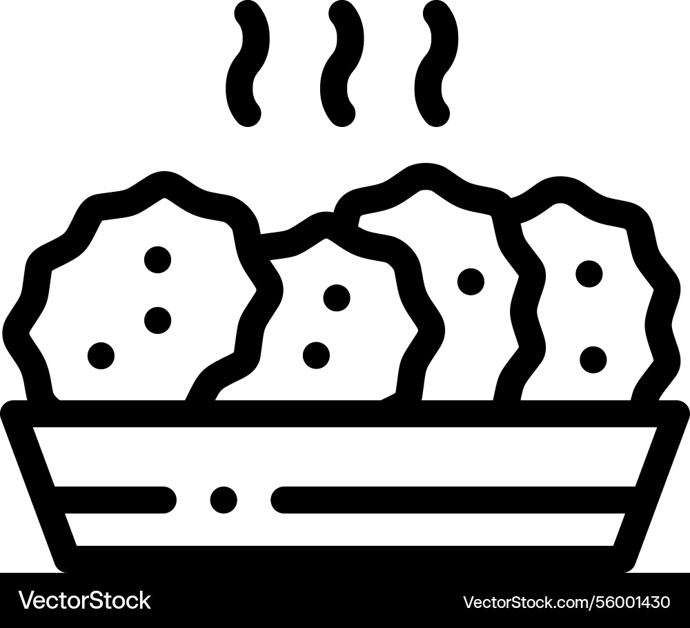 Numb spray icon thin linear style design isolated Vector Image