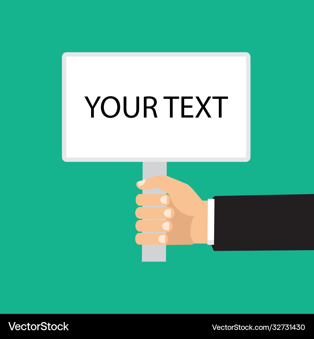 Put your own text here background template Put your own text here background template vector image