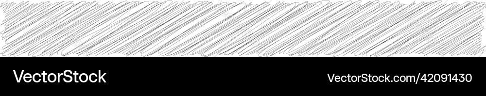 Scribble sketch lines rectangle plane squiggly vector image