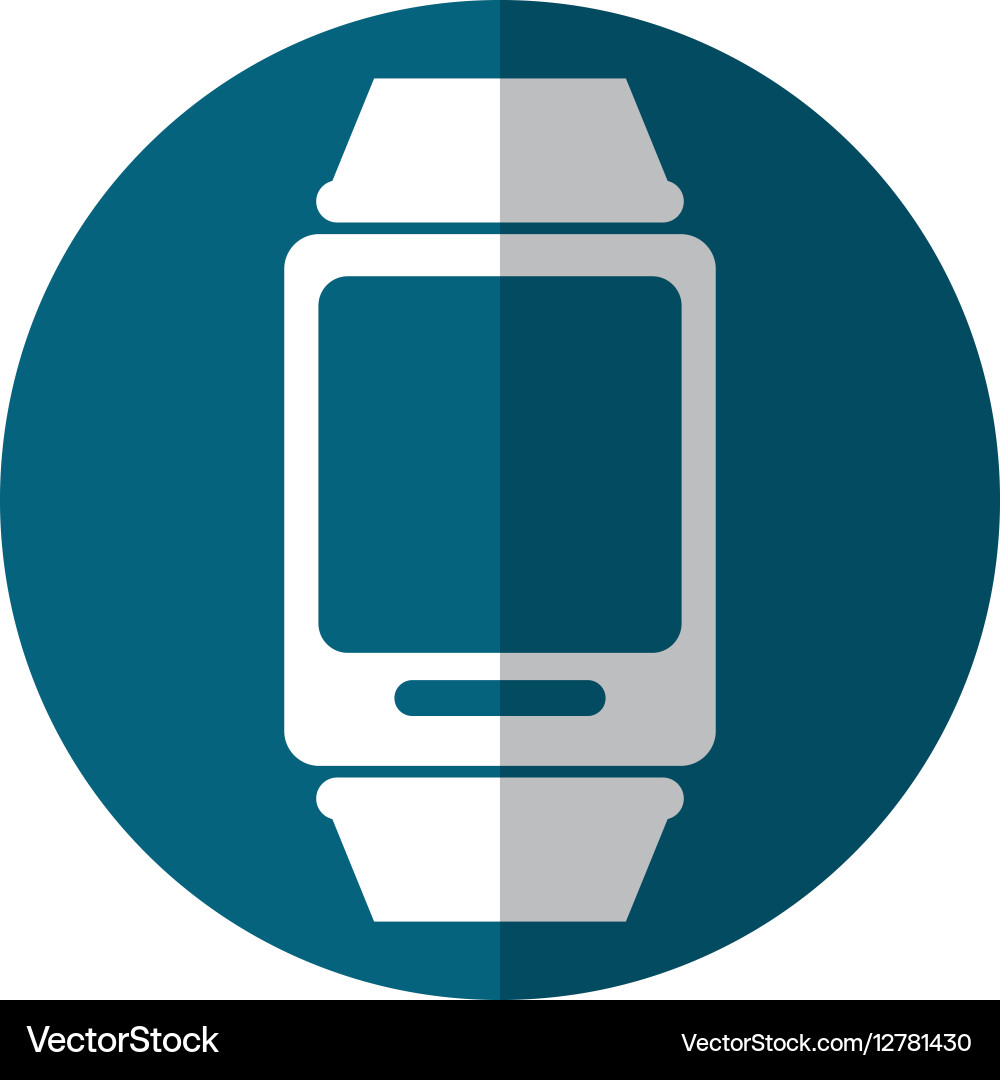 Smartwatch button thumbnail icon image vector image