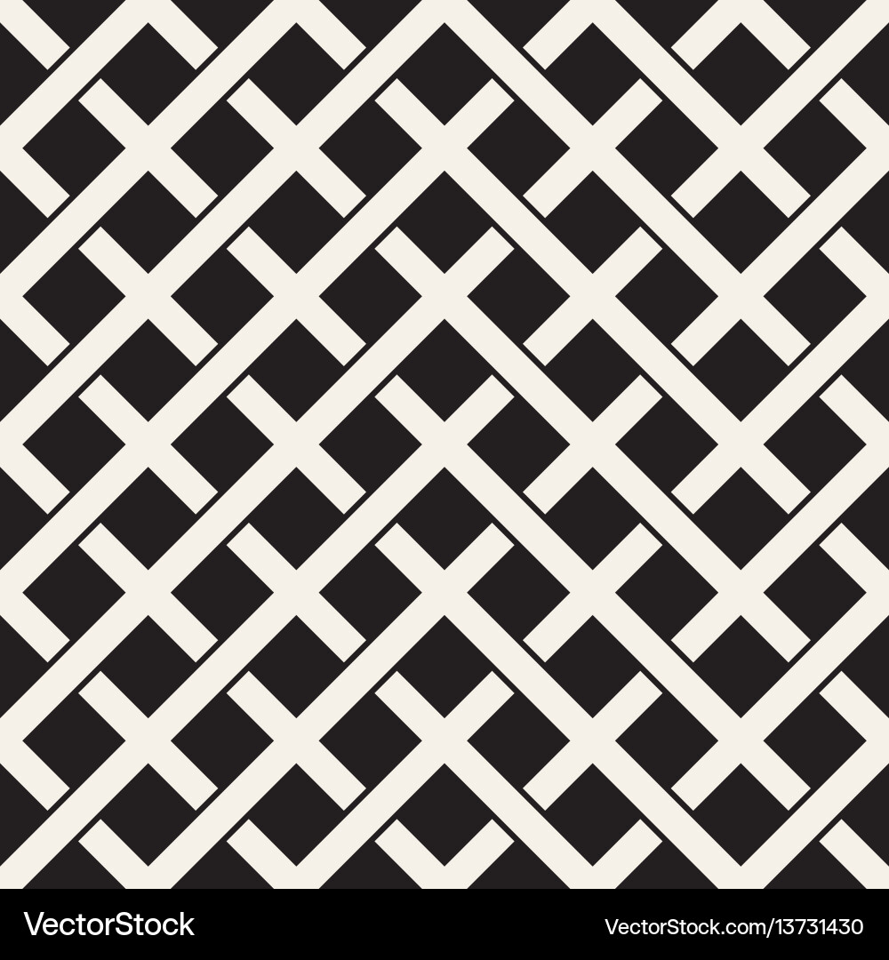 Weave seamless pattern stylish repeating texture Weave seamless pattern stylish repeating texture vector image