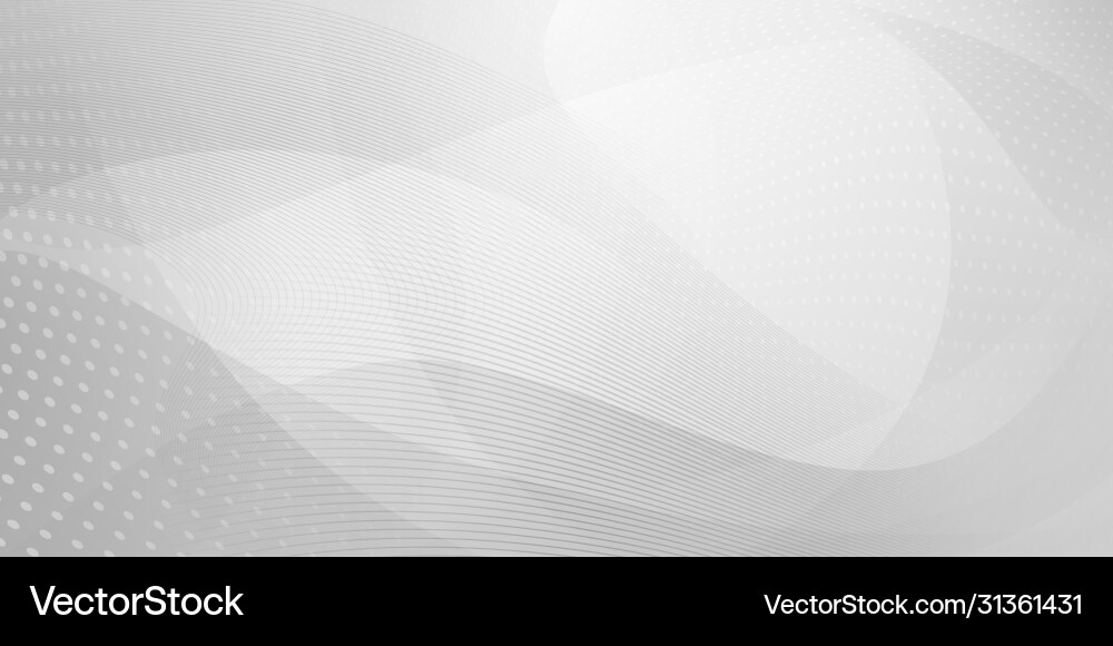 Abstract background halftone dots and curved Abstract background halftone dots and curved vector image