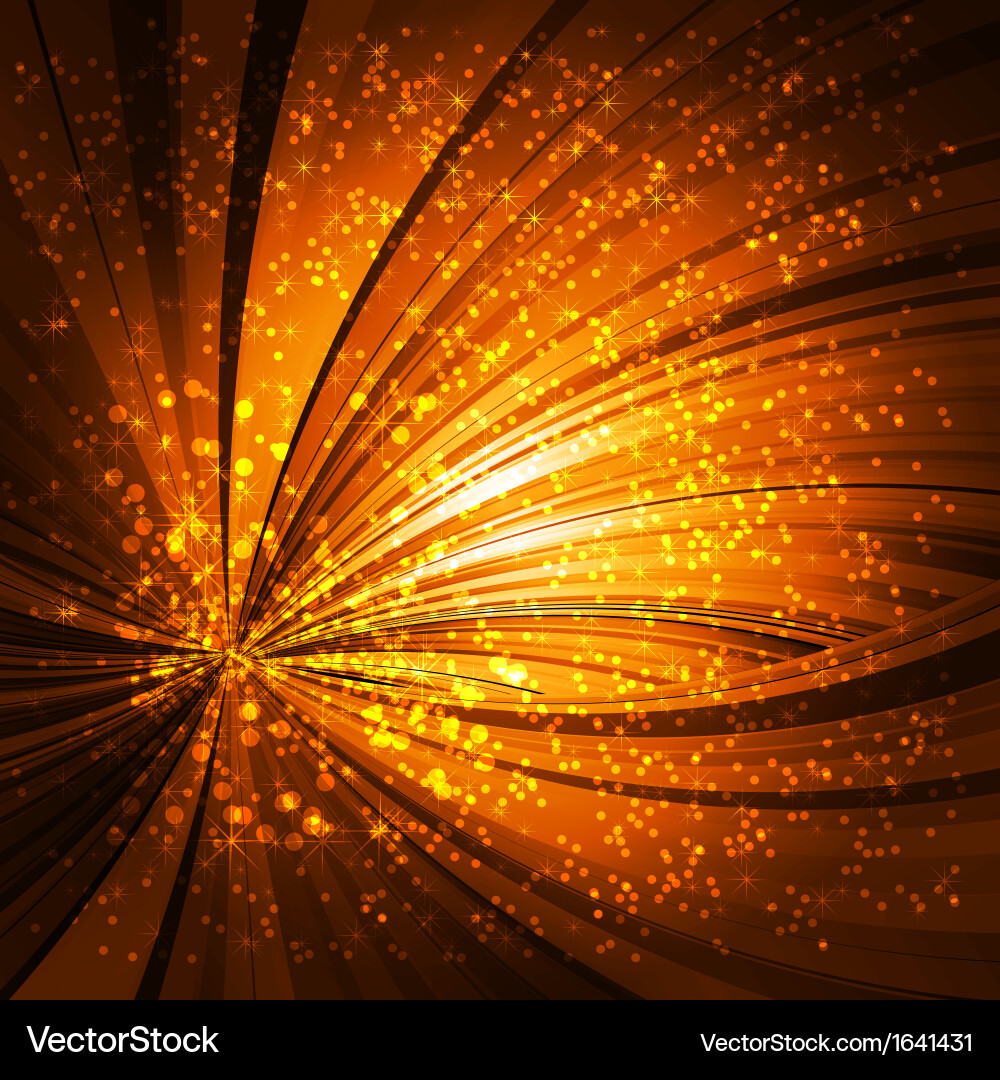 Abstract background with colored lines and light vector image