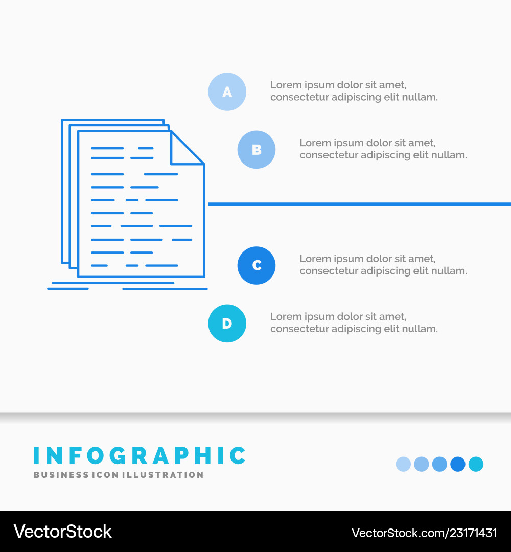 Code Codierung doc Programmierskript Infografiken Code Codierung doc Programmierskript Infografiken vektorbild
