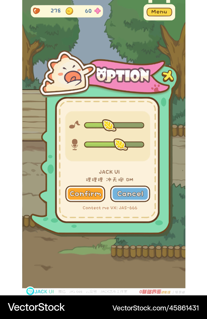 Complete set of level button game ui pop-up icon Vector Image