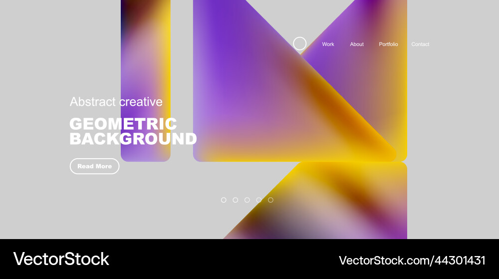 Fluid triangles minimal abstract background Fluid triangles minimal abstract background vector image