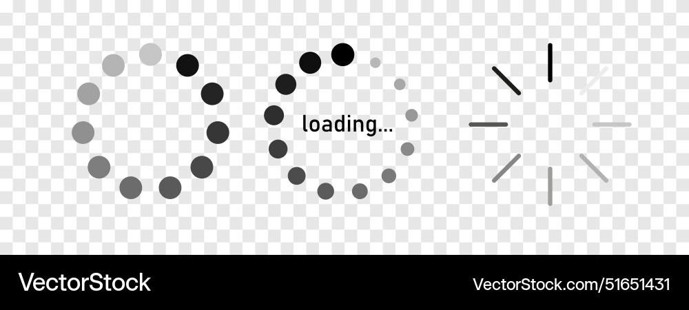 Loading bar concept progress data for upload vector image