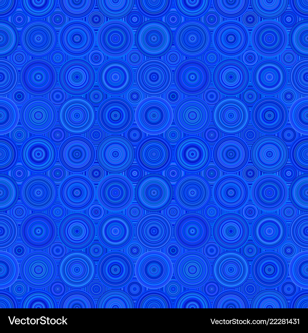 Repeating circle mosaic pattern - background vector image