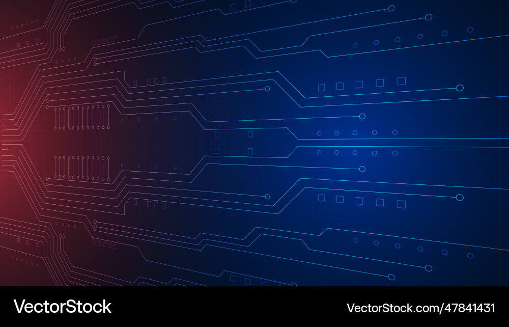 Technology background with hi-tech digital data Technology background with hi-tech digital data vector image